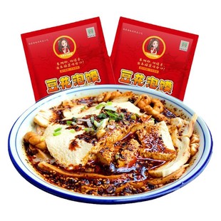正宗凤翔豆花泡馍早餐速食小吃免煮冲泡即食香辣麻花咸菜陕西特产