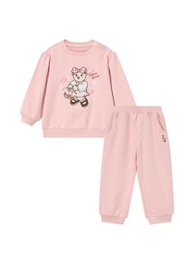 TeenieWeenieKids棉卫衣裤套装