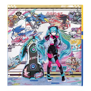 SEGA世嘉 索尼克赛车交叉世界×初音未来亚克力盲抽挂件/立牌PJSK