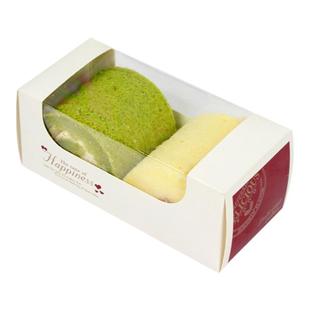 小长条烘焙包装盒西点小蛋糕卷芝士长条闪电泡芙透明开窗包装盒