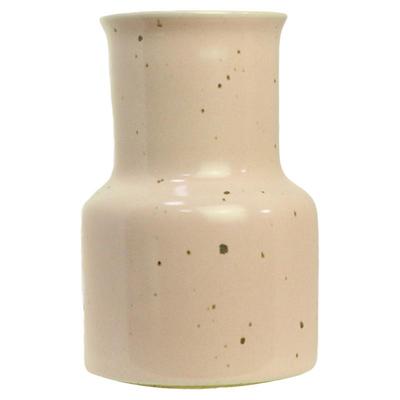 手工复古粗陶窑变釉桌面小花瓶