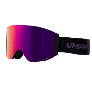 佑美Umay滑雪镜护目镜滑雪眼镜磁吸登山可戴近视女高清防雾翻盖男