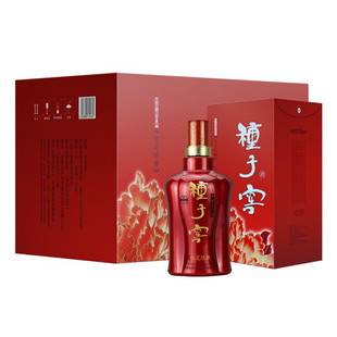 金种子 红花种子窖 52度460ML*6瓶 浓香型纯粮食高度白酒整箱