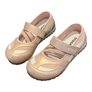 星期六厚底增高小白鞋女2025新款夏季百搭休闲运动玛丽珍鞋子女款