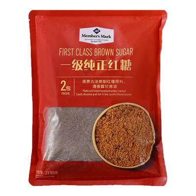 山姆一级纯正红糖补气养血1kg