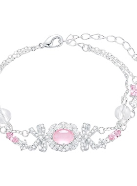 VIVIWELL甜心芭蕾蝴蝶结手链女