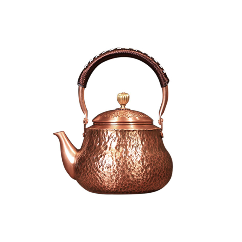 铜壶烧水壶纯铜紫铜手工中式复古围炉煮茶泡茶铜茶壶家用功夫茶具