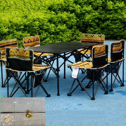 露营枱户外折叠桌子可自由升降铝合金夜市摆摊桌便携式简易长方形