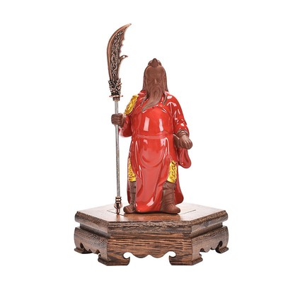 财神关公关羽神像招财装饰品摆件