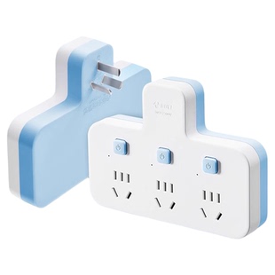 公牛插座一转多分控扩充插座拓展转换器多功能插排排插插线板