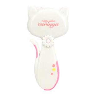 日本多格漫弯角梳cattysalon爱猫理毛弯角梳 除掉毛理毛猫咪梳子