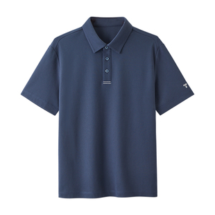 白小T冰玉polo衫夏季新款男士凉感抑菌商务休闲上衣翻领短袖T恤衫