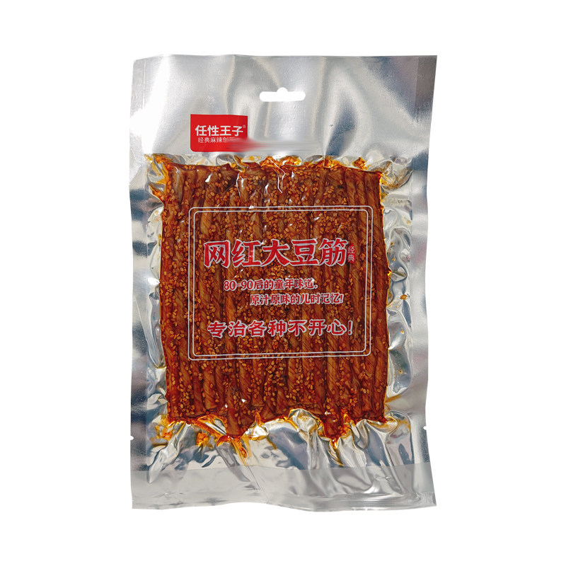 网红大豆筋140g老式大辣条