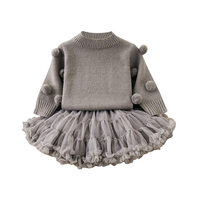 D.Bkyer女童爱莎公主tutu裙套装