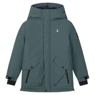 [加厚保暖]暇步士童装儿童中长款羽绒服冬装新款男童三防女童外套