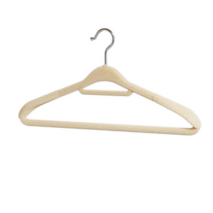 宽肩植绒衣架大衣架子家用挂衣服无痕防滑加宽加粗晾衣架衣柜衣撑