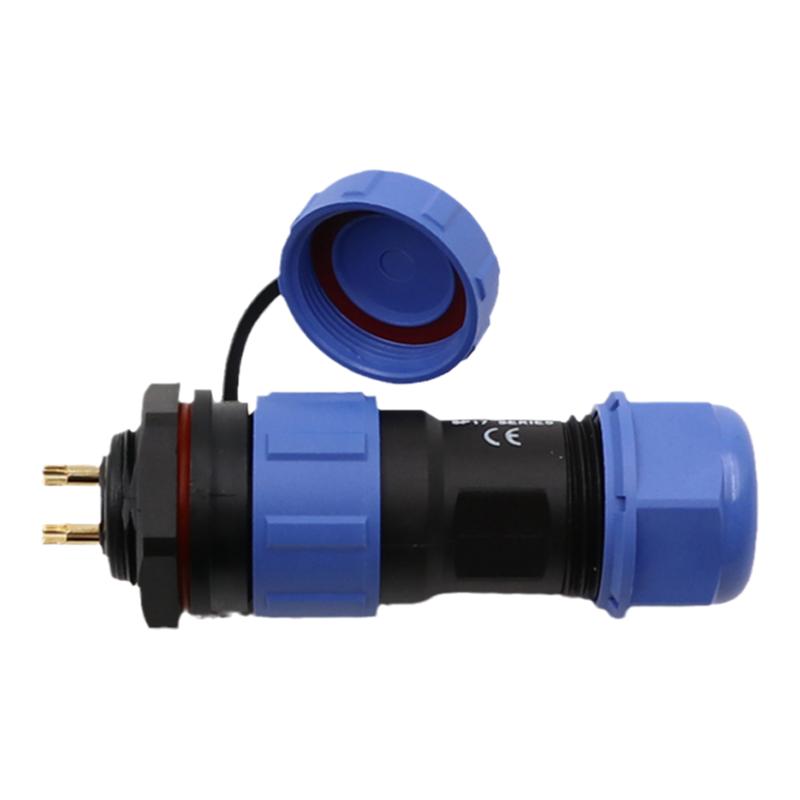 威浦 SP17后螺母插座 防水航空插头座 2芯3芯4芯5芯7芯9芯10芯