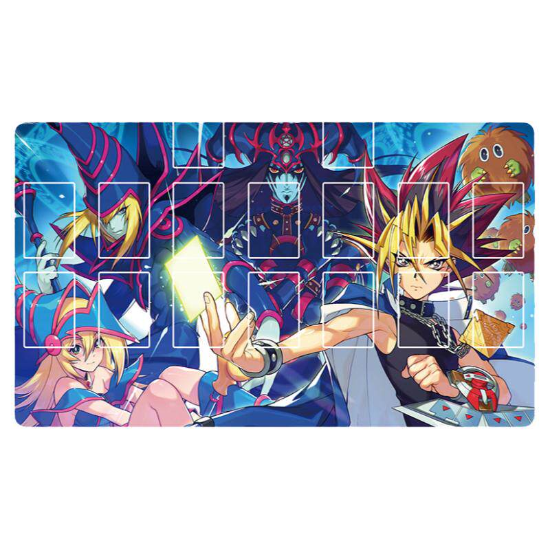 定制游戏王卡垫PLAYMAT决斗盘闪垫刀姬ip莱娜TCG卡牌桌垫YUGIOH