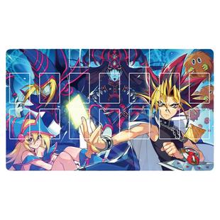 定制游戏王卡垫PLAYMAT决斗盘闪垫刀姬ip莱娜TCG卡牌桌垫YUGIOH
