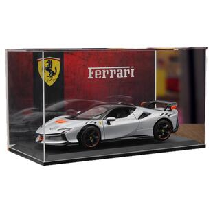 比美高新款1:18法拉利SF90 XX模型仿真合金汽车超跑正版收藏车模