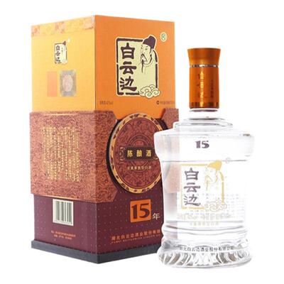 白云边15年陈酿浓酱兼香型粮食酒