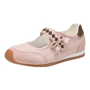 星期六复古软底运动玛丽珍鞋女鞋2026春季新款内增高单鞋德训鞋子