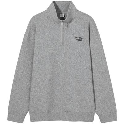 热风2025年秋季新款男士立领卫衣