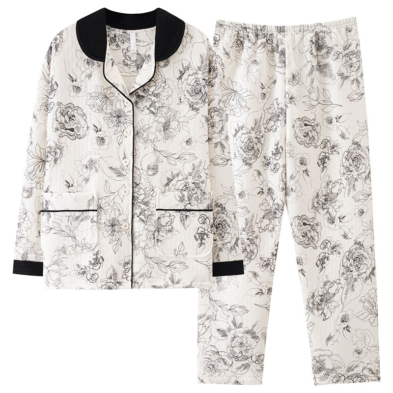南极人女士纯棉秋冬保暖家居服