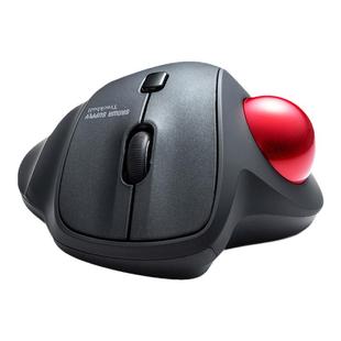 日本sanwa人体工学轨迹球鼠标有线/无线鼠标/蓝牙美工设计CAD制图