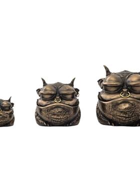 金蟾招财手办车载工艺品送男友