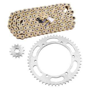 适用川崎KDX125越野摩托车牙盘改装大飞轮齿小链轮套链条链盘配件