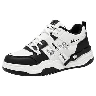 回力增高男鞋厚底板鞋男款春季新款休闲6cm隐形内增高运动鞋子男