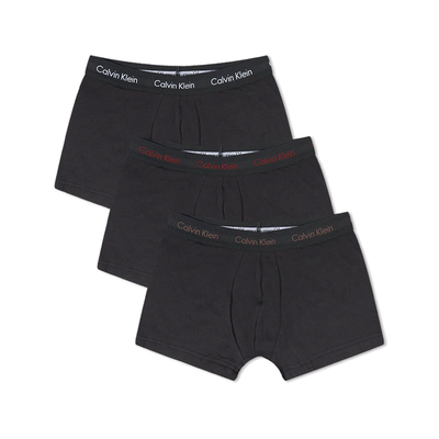 CK凯文克莱3件低腰短裤平角内裤