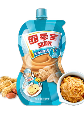 四季宝袋装花生酱香浓醇滑290g