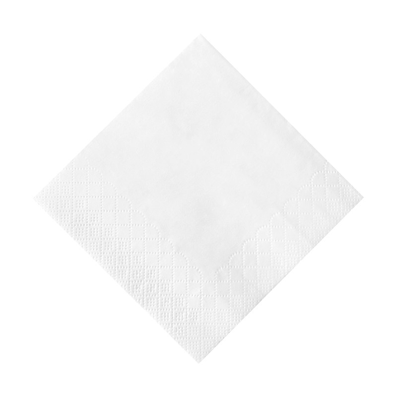 散装商用餐厅定制定做logo方巾纸