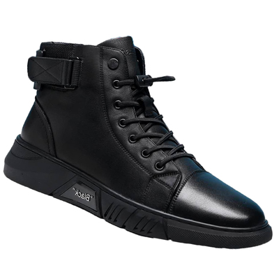 真皮马丁靴头层牛皮皮鞋