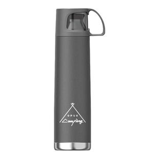 OPUS大容量保温杯带杯盖可喝水316不锈钢手提户外运动水壶女送礼