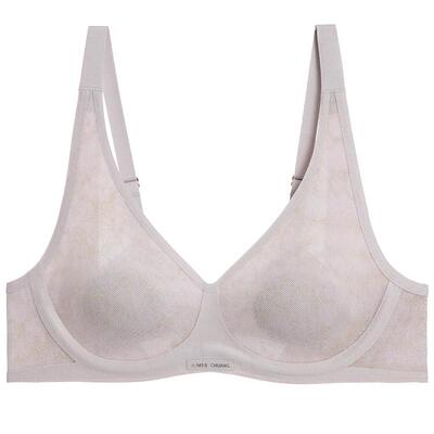 AIMER CHUANG对话6内衣女V领绵托背心式轻薄文胸CA112152