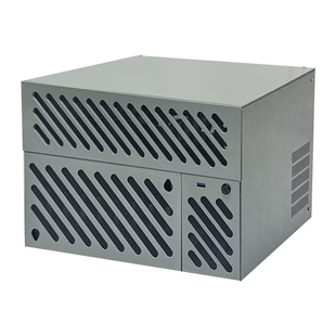 NAS机箱MATX主板8盘位存储即插硬盘全铝材质文件存储服务器电脑N7