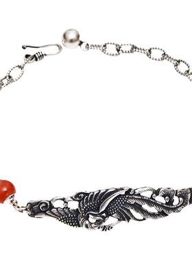 手链女纯银复古民族风时尚百搭