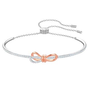 施华洛世奇LIFELONG BOW蝴蝶结女手镯手链女生小众礼物