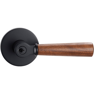 雷鸟老式门锁室内卧室三杆式执手锁卫生间中古风门把手替换球形锁