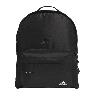 【自营】Adidas阿迪达斯中性运动训练大容量双肩包黑色背包IM5214