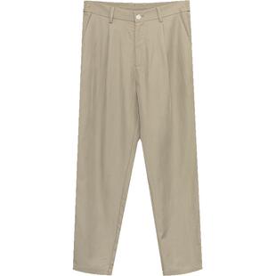 EHE男装轻薄简约梭织长裤舒适通勤时尚休闲裤男裤子春夏新款