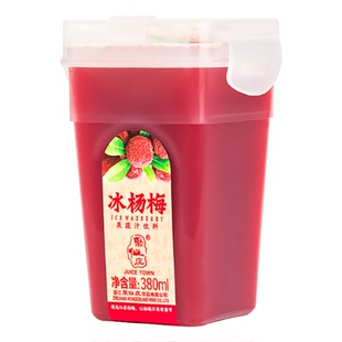 12瓶 聚仙庄冰镇杨梅汁酸梅汤浙江仙居饮料网红鲜榨纯果蔬汁冷冻