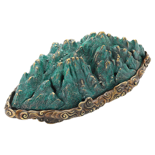 庐峰翠韵卧香炉线香炉家用室内熏香炉插香底座盘香炉篆香炉焚香炉