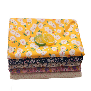 纯棉布料 田园小碎花印花布料面料宝宝服装连衣裙手工DIY全棉布料