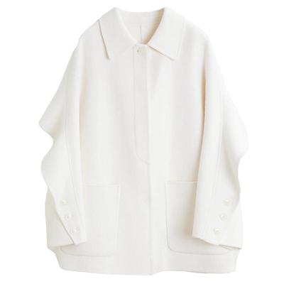 高级感毛呢外套ELLE绵羊毛法式