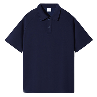 日系POLO衫定制广告衫重磅纯棉短袖diy翻领高端工作服t恤订制班服