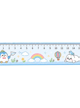 篮球招生卡通尺子品牌宣传定做